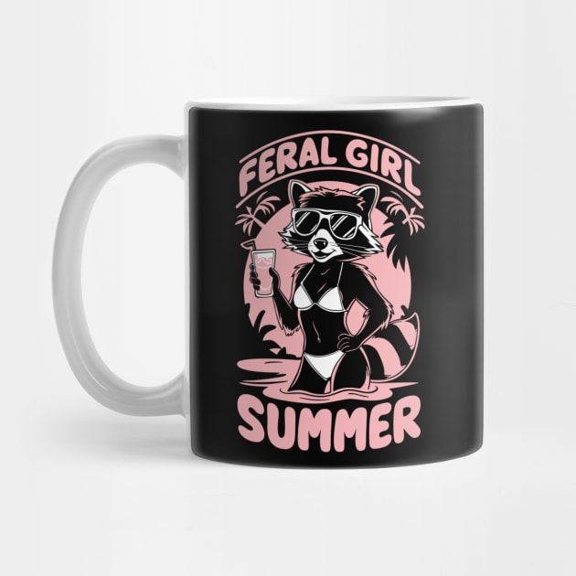 Feral Girl Summer Wild and Free by Anticorporati